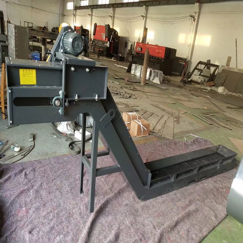 青島數控機床鏈板排屑機 機床排屑機